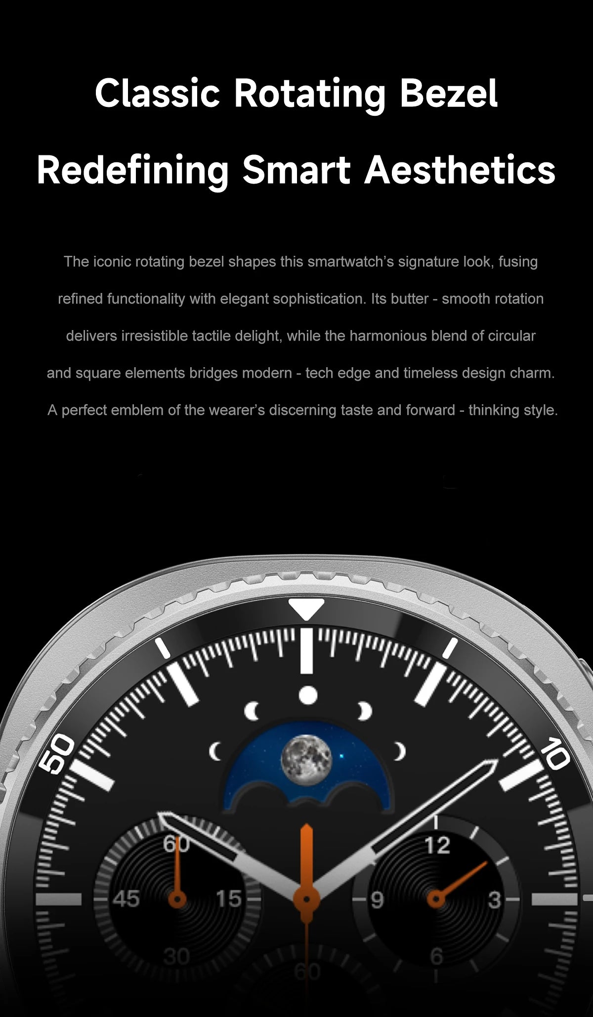 2025 NEW Smart Watch 8 Classic 46mm 1.43" AMOLED Screen IP68 Waterproof Sports Smartwatch BT Call Watch 7 Upgraded for Men Women