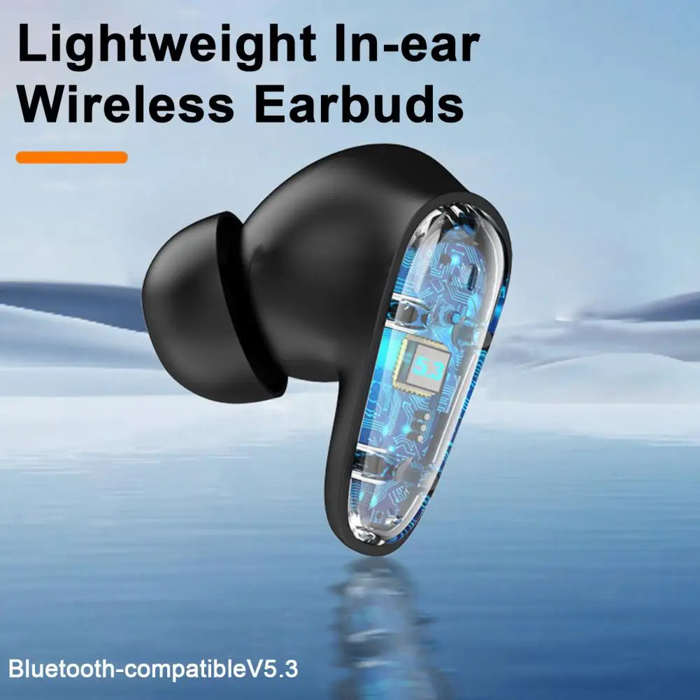 Ergonomic In-ear Bluetooth-compatible Headset Wireless Earphones Noise Reduction Waterproof Rechargeable Headset In-ear Earbuds