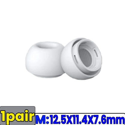 Soft Silicone Ear Tips for Airpods Pro 1/2 Gen Protective Earbuds Cover Noise Reduction Hole Ear-pads Gel Accessories XS/S/M/L