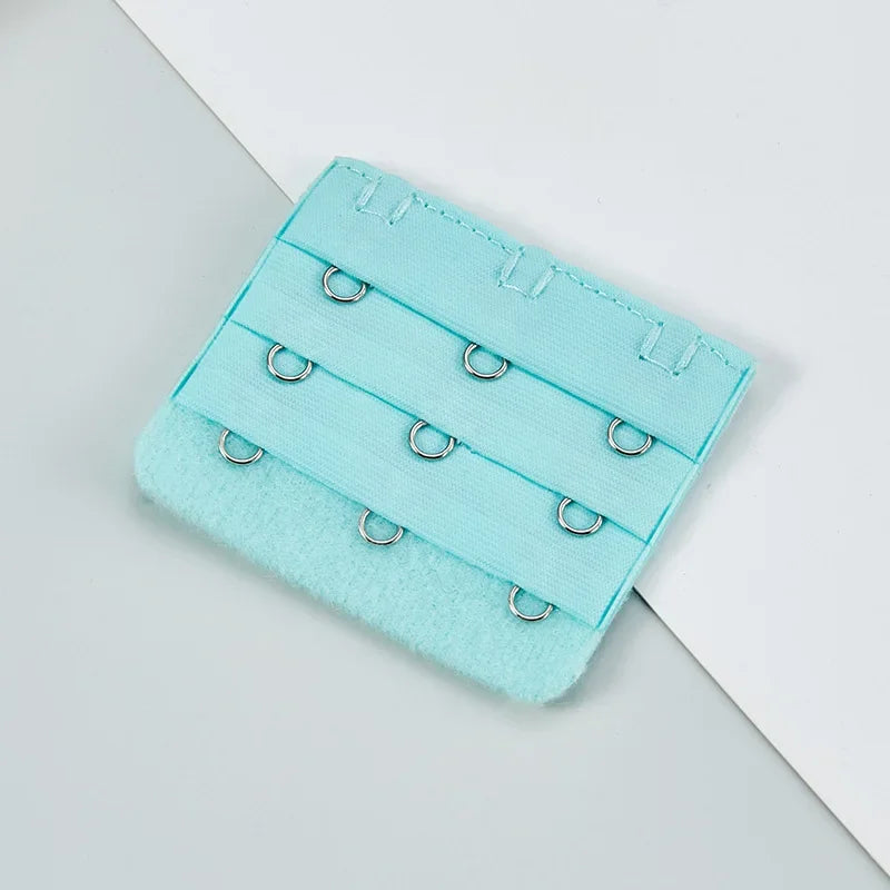 2024 Bra Extender 3 Hooks Women Elastic Bra Extension Strap Hook Clip Intimates Adjustable Lengthened Buckle Bra Accessories