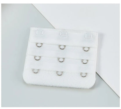 2024 Bra Extender 3 Hooks Women Elastic Bra Extension Strap Hook Clip Intimates Adjustable Lengthened Buckle Bra Accessories