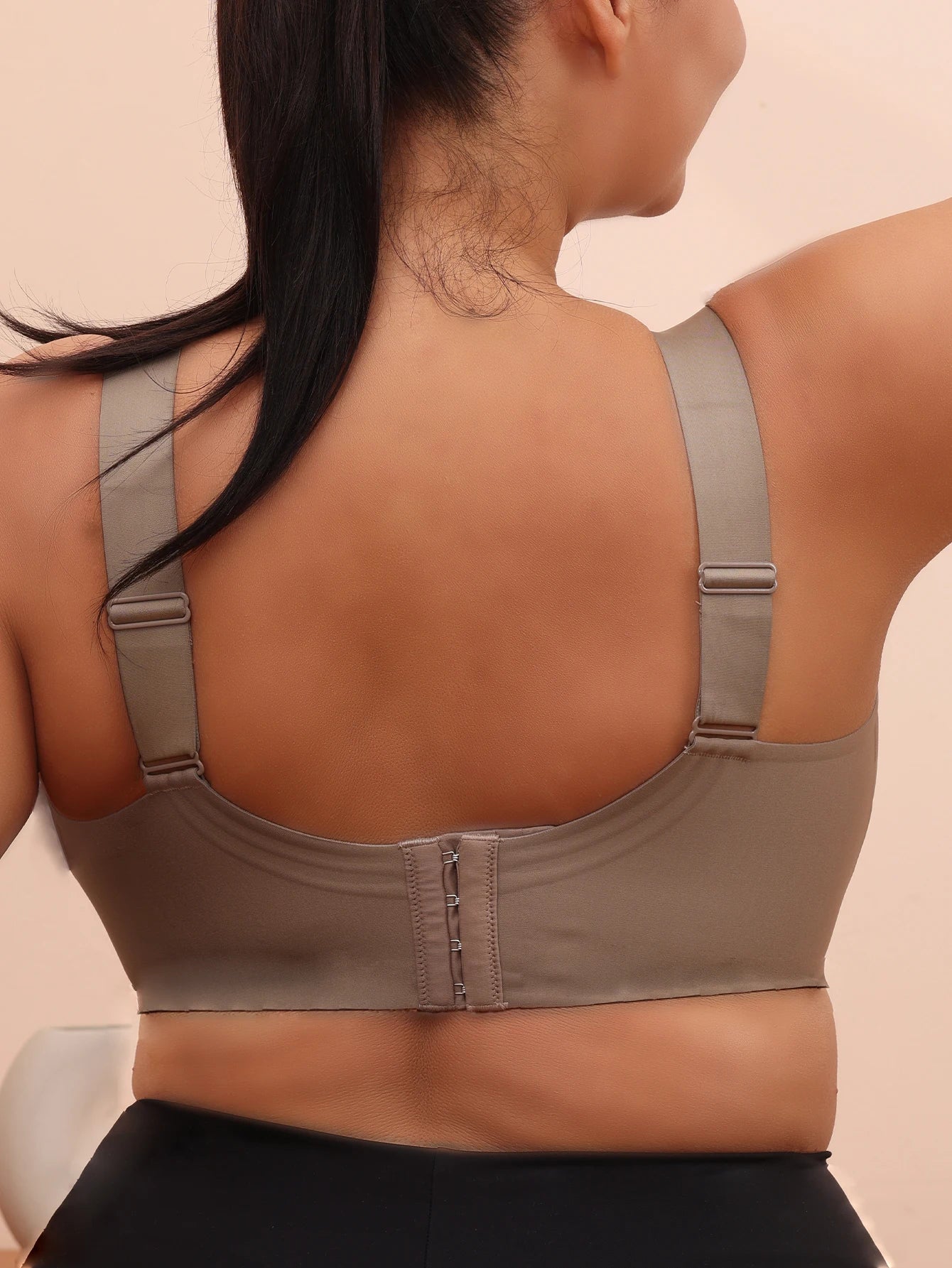 Big breasted sleeping bra for women 6XL without steel rims gathered without scars plus size vest yoga exercise anti sagging bra