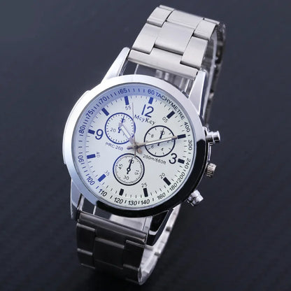 New Men Watches Luxury Band Round Watch Fashion Blu-ray Roman Watch for Man Relojes Para Hombre שעון ספורט Часы Мужские Наручные