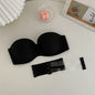 Bra NO Steel Ring Tube Top With Extension Belt Beauty Back Chest Wrap Without Straps Bralette Sexy Strapless Bra Women Bras