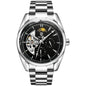 Relogio Masculino Tevise Mens Watches Top Brand Luxury Tourbillon Automatic Mechanical Watch Men Full Steel Waterproof Watches
