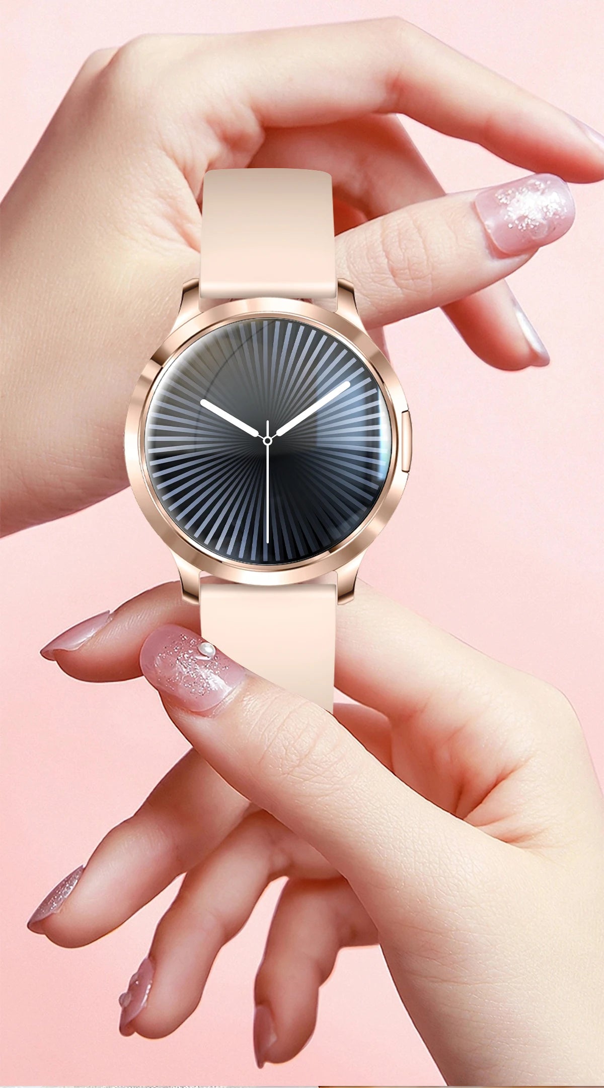 2025 New Smartwatch Women 1.32-inch AMOLED HD Screen Heart Rate Bluetooth Call IP68 Waterproof  Smart Men Watch For Android ios