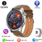 2025 New Mens Smart Watch 360 * 360 Bluetooth Call Smartwatch AMOLED Screen GPS Smart Watches NFC Waterproof Smart Watch for Men