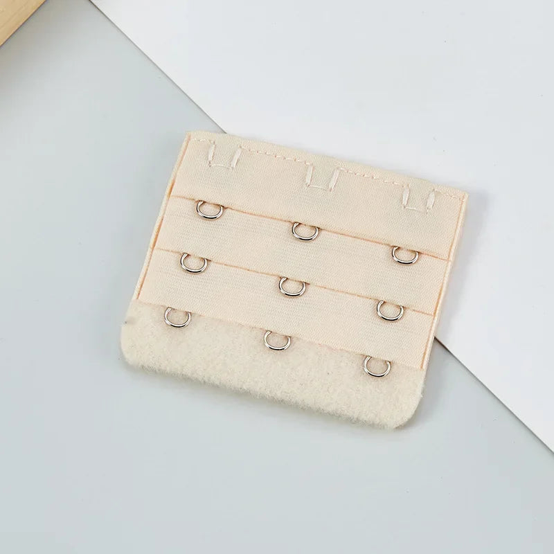 2024 Bra Extender 3 Hooks Women Elastic Bra Extension Strap Hook Clip Intimates Adjustable Lengthened Buckle Bra Accessories