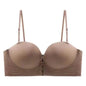 Bra Without Steel Ring Invisible Safe Enhanced Privacy Breathable Comfortable Fit Small Breast Female Bra Anti-slip Light Chic