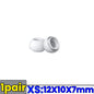 Soft Silicone Ear Tips for Airpods Pro 1/2 Gen Protective Earbuds Cover Noise Reduction Hole Ear-pads Gel Accessories XS/S/M/L