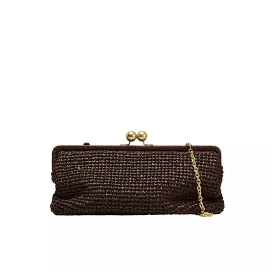 Straw Woven Handbags For Women Handmade Travel Seaside Beach Bag Summer New Handle Bucket Bag Shopping Tote Bag Basket Bolsa