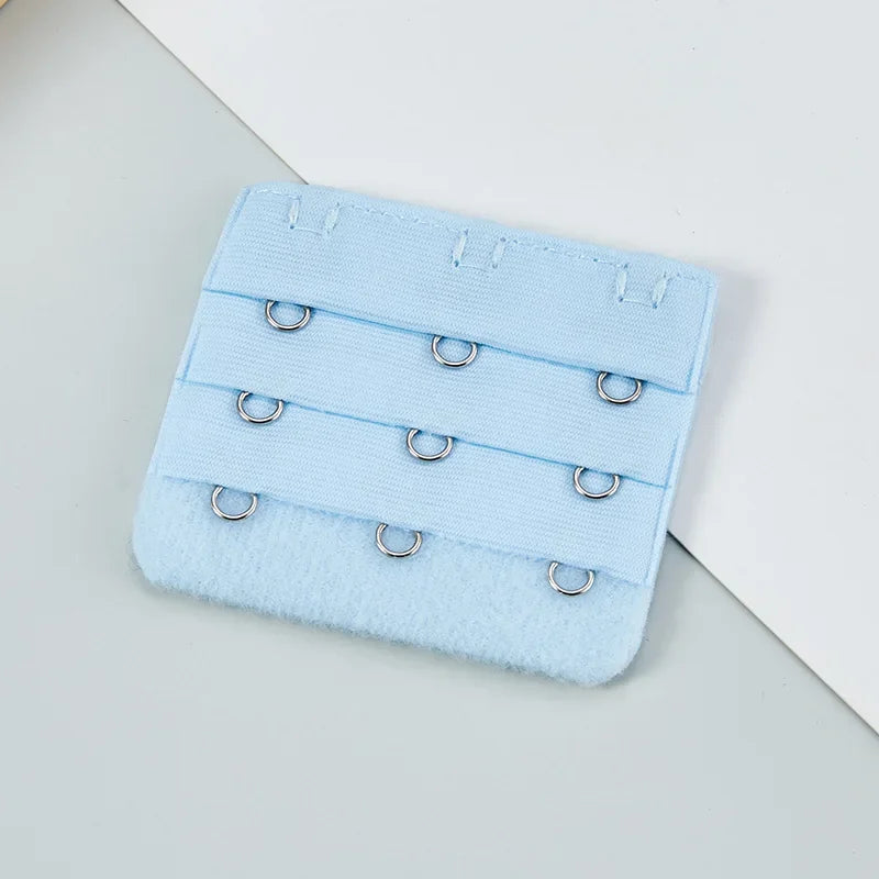 2024 Bra Extender 3 Hooks Women Elastic Bra Extension Strap Hook Clip Intimates Adjustable Lengthened Buckle Bra Accessories
