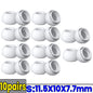 Soft Silicone Ear Tips for Airpods Pro 1/2 Gen Protective Earbuds Cover Noise Reduction Hole Ear-pads Gel Accessories XS/S/M/L