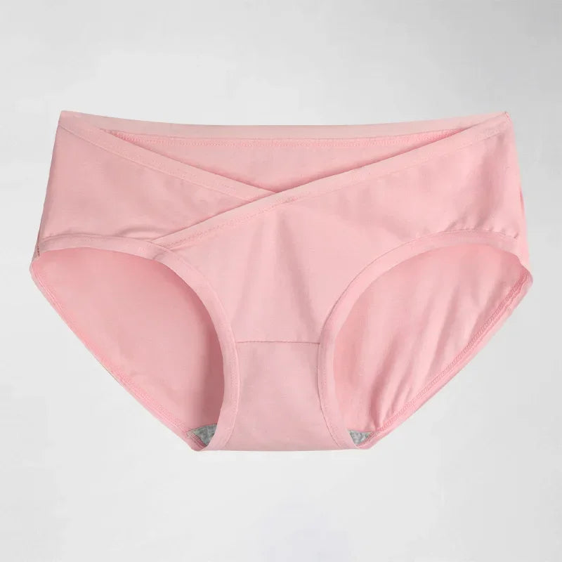 5pcs Ladies' underwear: Pure cotton, solid color, all-cotton, seamless, comfortable, briefs, breathable, thin style