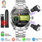 2025 New Smart Watch with TWS Earbuds 1.52 Inch AMOLED IP67 Waterproof Bluetooth Calls MP3 Music Smartwatch for Men Android iOS