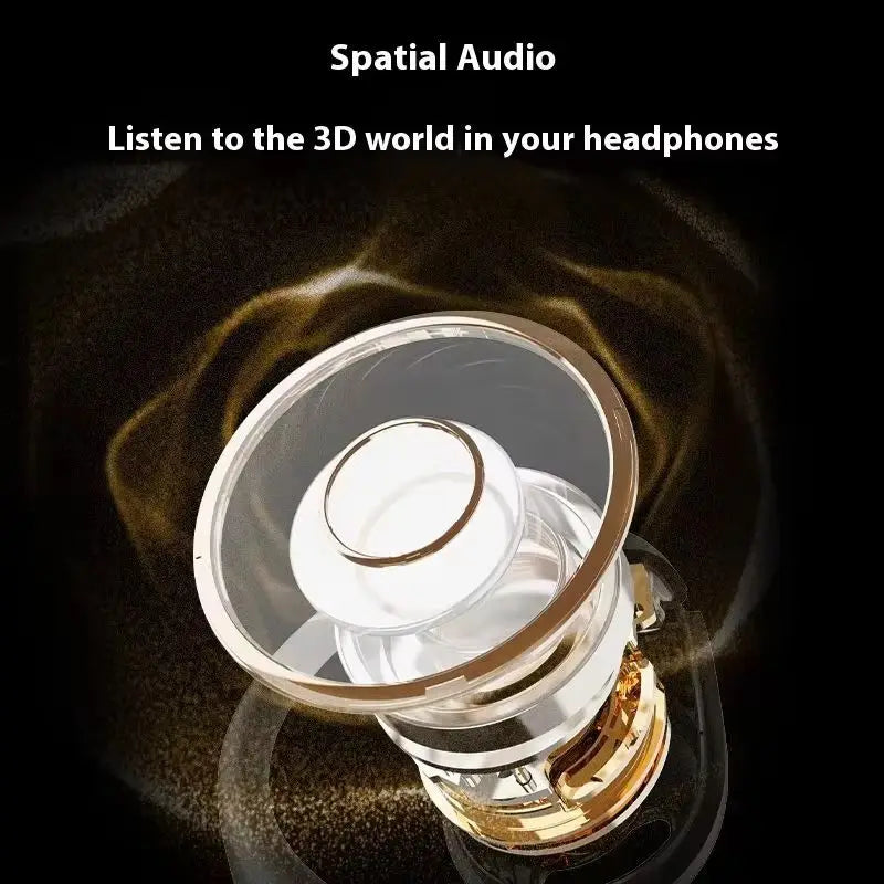 EarFun OpenJump Open-Ear Wireless Earbuds 4-mic AI Noise Cancellation IPX7 Waterproof Hi-Res LDAC Low Latency Earphone Custom