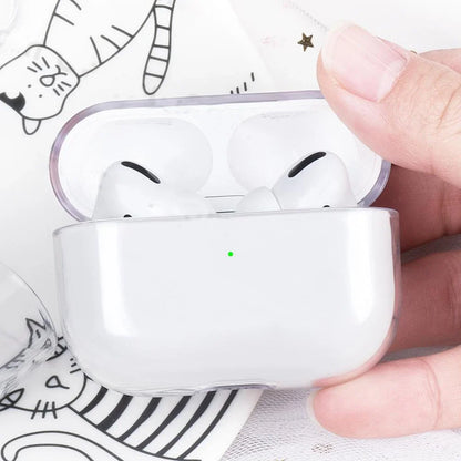 Transparent Earphone Case For Airpods Pro 2 Generation Cases Hard TPU Clear Headphone Cover For Airpods 4 3 2 1