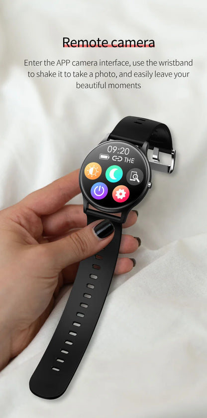 Smart Watch Men 1.3inch Bluetooth Sport Watches IP67 Waterproof Fitness Smartwatch Women