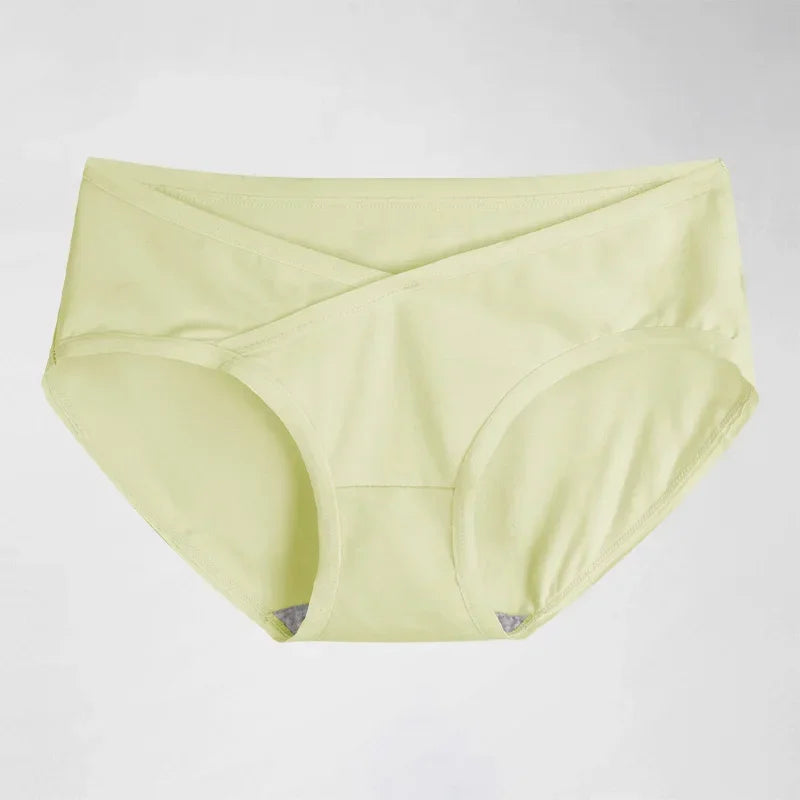 5pcs Ladies' underwear: Pure cotton, solid color, all-cotton, seamless, comfortable, briefs, breathable, thin style