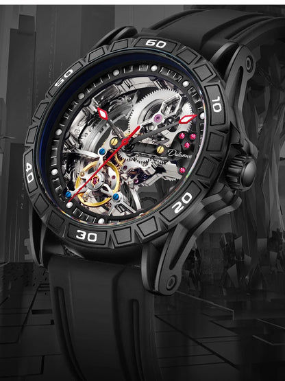 New Watches Mens Top Brand Luxury Automatic Mechanical Clock Casual Tourbillon Men Watch Sport Waterproof relogios masculino