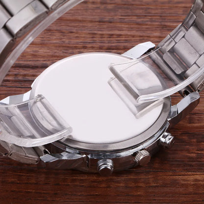 New Men Watches Luxury Band Round Watch Fashion Blu-ray Roman Watch for Man Relojes Para Hombre שעון ספורט Часы Мужские Наручные