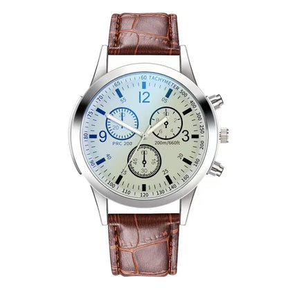 New Men Watches Luxury Band Round Watch Fashion Blu-ray Roman Watch for Man Relojes Para Hombre שעון ספורט Часы Мужские Наручные