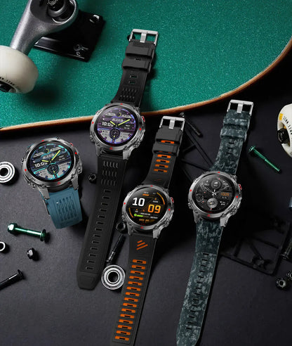 2025New Smart Watch For Men 1.46'' 360*360 HD AMOLED Color Display Voice Call Compass LED Sports Fitness Waterproof Watch Ladies