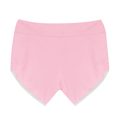 Women Mid Waist Shorts Girl Slim Fit High Stretchy Short Trousers Female Tight Shorts For Ladies Running Shorts Slim Fit Elastic