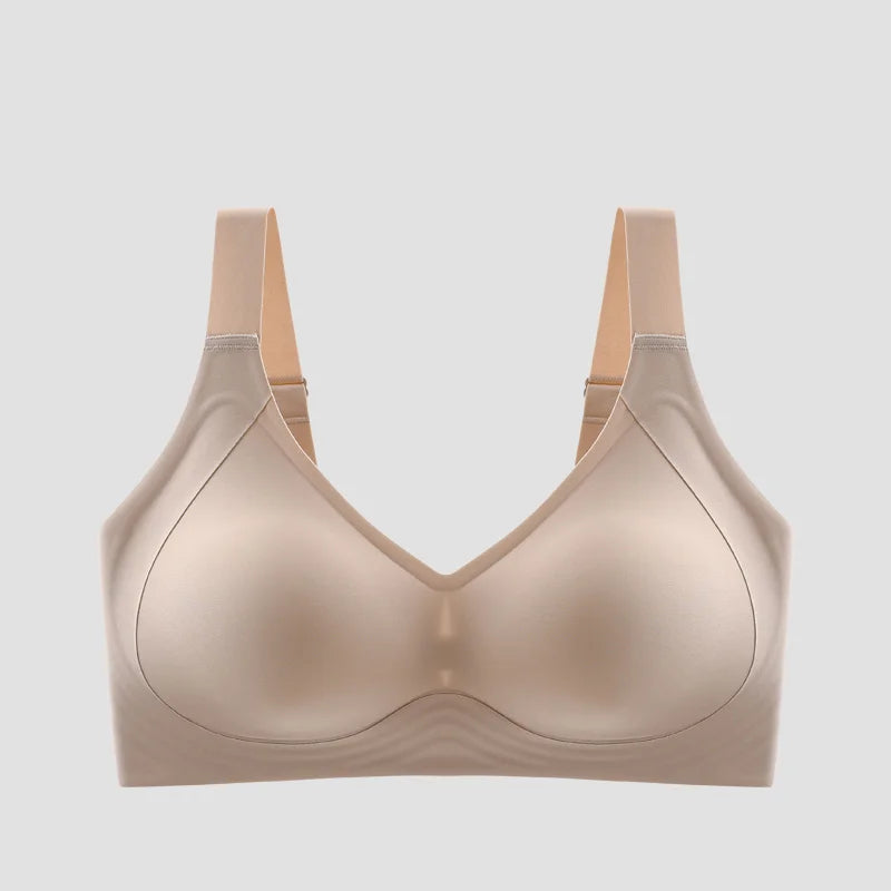 Big breasted sleeping bra for women 6XL without steel rims gathered without scars plus size vest yoga exercise anti sagging bra