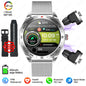 2025 New Smart Watch with TWS Earbuds 1.52 Inch AMOLED IP67 Waterproof Bluetooth Calls MP3 Music Smartwatch for Men Android iOS