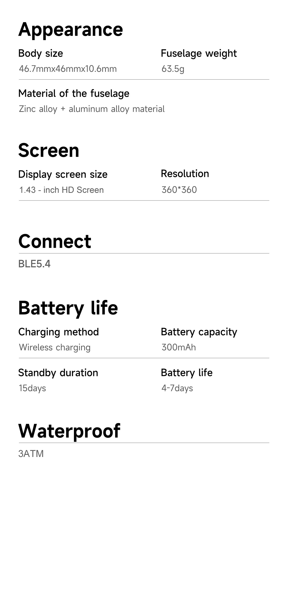 2025 NEW Smart Watch 8 Classic 46mm 1.43" AMOLED Screen IP68 Waterproof Sports Smartwatch BT Call Watch 7 Upgraded for Men Women