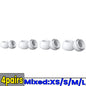 Soft Silicone Ear Tips for Airpods Pro 1/2 Gen Protective Earbuds Cover Noise Reduction Hole Ear-pads Gel Accessories XS/S/M/L