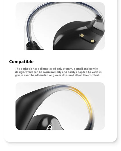 EarFun OpenJump Open-Ear Wireless Earbuds 4-mic AI Noise Cancellation IPX7 Waterproof Hi-Res LDAC Low Latency Earphone Custom