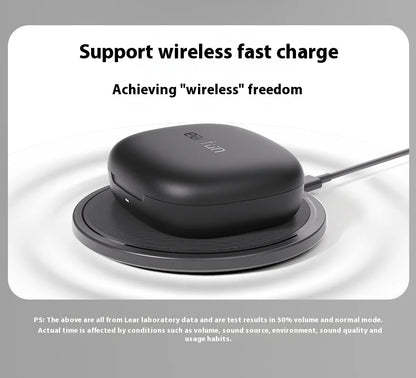EarFun OpenJump Open-Ear Wireless Earbuds 4-mic AI Noise Cancellation IPX7 Waterproof Hi-Res LDAC Low Latency Earphone Custom