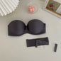 Bra NO Steel Ring Tube Top With Extension Belt Beauty Back Chest Wrap Without Straps Bralette Sexy Strapless Bra Women Bras