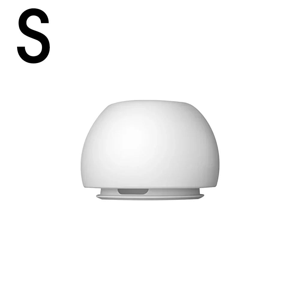 Soft Silicone Ear Tips for Airpods Pro 1/2 Gen Protective Earbuds Cover Noise Reduction Hole Ear-pads Gel Accessories XS/S/M/L