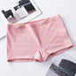 Women Boxers Underwear Cotton Ladies Safety Pants Female Seamless Underpants Solid Cozy Sexy Lingerie Трусы Женские