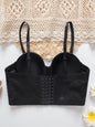 Breathable Bra Buckle Style Design Adjustable Size Solid Color Simplicity Elegant Comfortable New Shoulder Strap Gauze Bra
