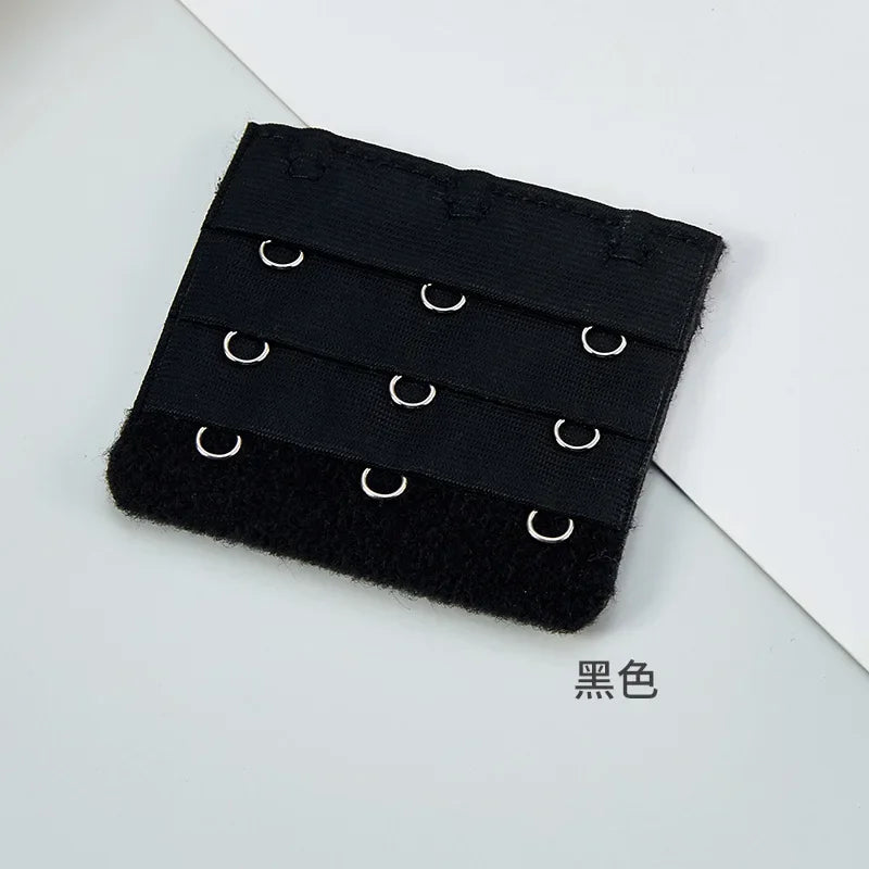 2024 Bra Extender 3 Hooks Women Elastic Bra Extension Strap Hook Clip Intimates Adjustable Lengthened Buckle Bra Accessories