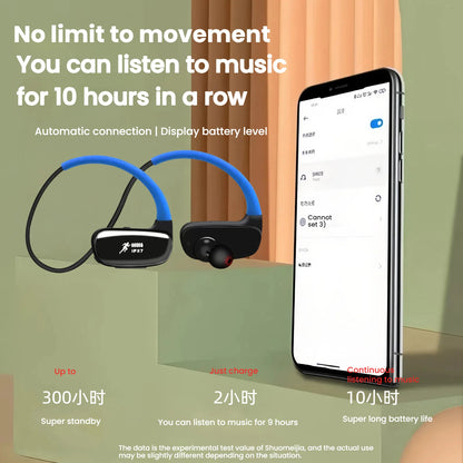 Wireless Earbuds, Bluetooth 5.3 Headphones  Bluetooth Earbuds Noise Cancelling Mic IP7 Waterproof in Ear Earphones for Sports