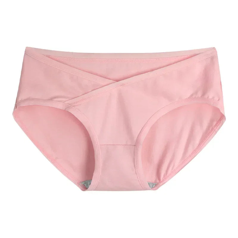 5pcs Ladies' underwear: Pure cotton, solid color, all-cotton, seamless, comfortable, briefs, breathable, thin style