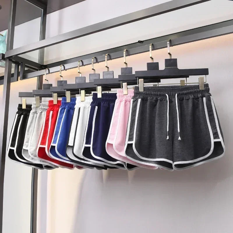 Ladies Girl Shorts Streetwear Female Women Fitness Joggers Sports Running Breathable Plus Size Short Pants Summer Casual Bottoms