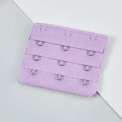 2024 Bra Extender 3 Hooks Women Elastic Bra Extension Strap Hook Clip Intimates Adjustable Lengthened Buckle Bra Accessories