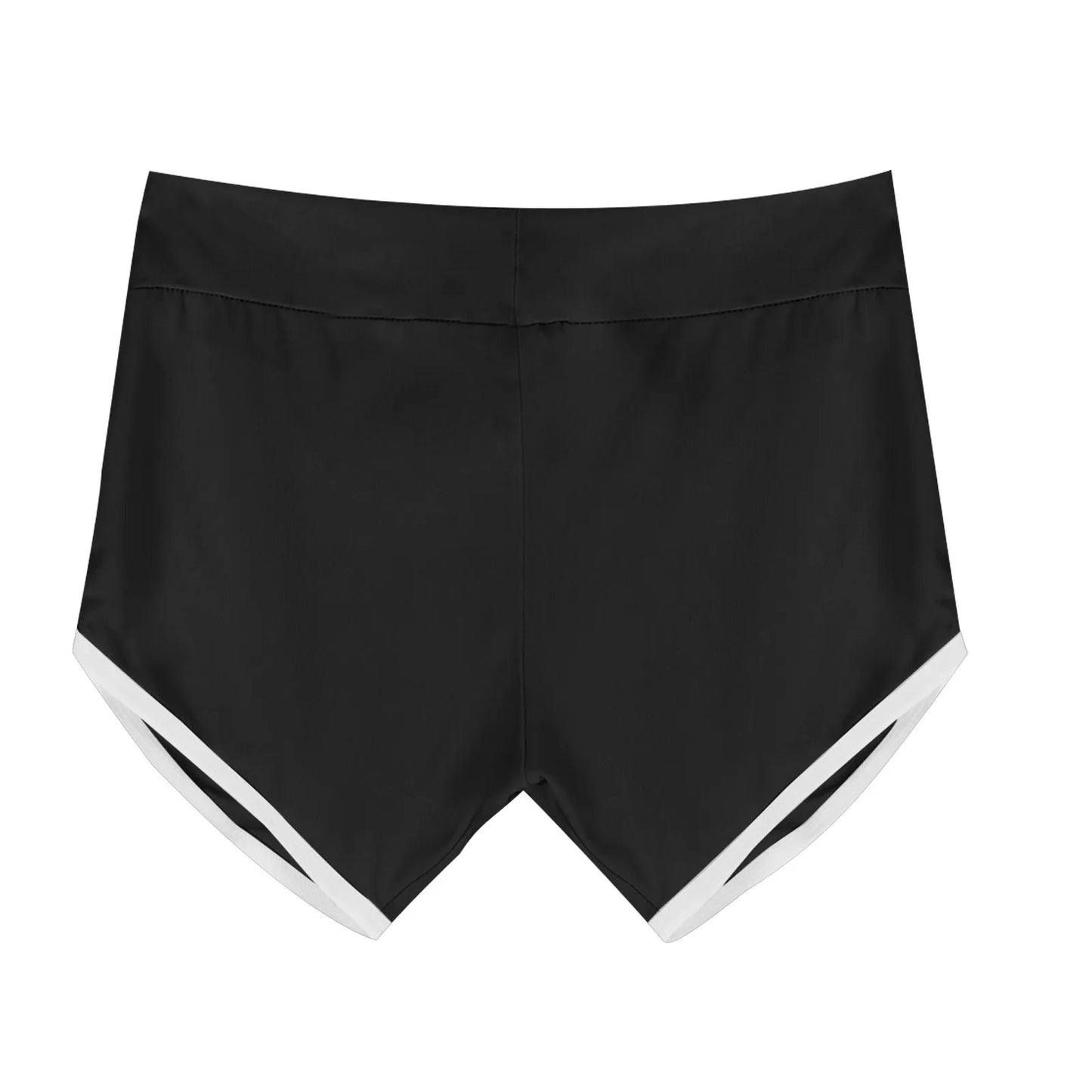 Women Mid Waist Shorts Girl Slim Fit High Stretchy Short Trousers Female Tight Shorts For Ladies Running Shorts Slim Fit Elastic