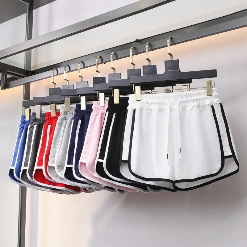 Ladies Girl Shorts Streetwear Female Women Fitness Joggers Sports Running Breathable Plus Size Short Pants Summer Casual Bottoms