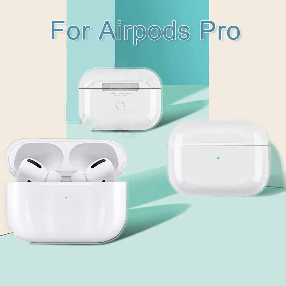 Transparent Earphone Case For Airpods Pro 2 Generation Cases Hard TPU Clear Headphone Cover For Airpods 4 3 2 1