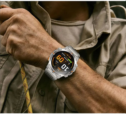 2025New Smart Watch For Men 1.46'' 360*360 HD AMOLED Color Display Voice Call Compass LED Sports Fitness Waterproof Watch Ladies