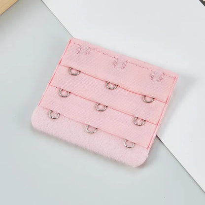 2024 Bra Extender 3 Hooks Women Elastic Bra Extension Strap Hook Clip Intimates Adjustable Lengthened Buckle Bra Accessories