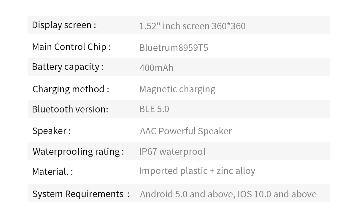 2025 New Smart Watch with TWS Earbuds 1.52 Inch AMOLED IP67 Waterproof Bluetooth Calls MP3 Music Smartwatch for Men Android iOS