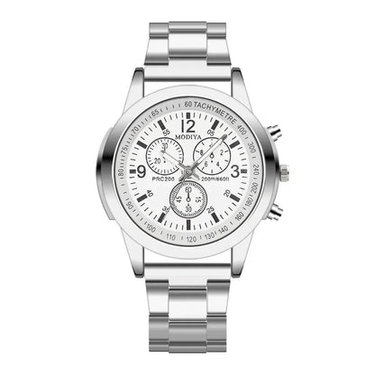 Men Watches 2023 Top Brand Stainless Steel Sport Quartz Hour Wrist Analog Watch Relojes Para Hombre שעון יד לגבר Мужские Часы